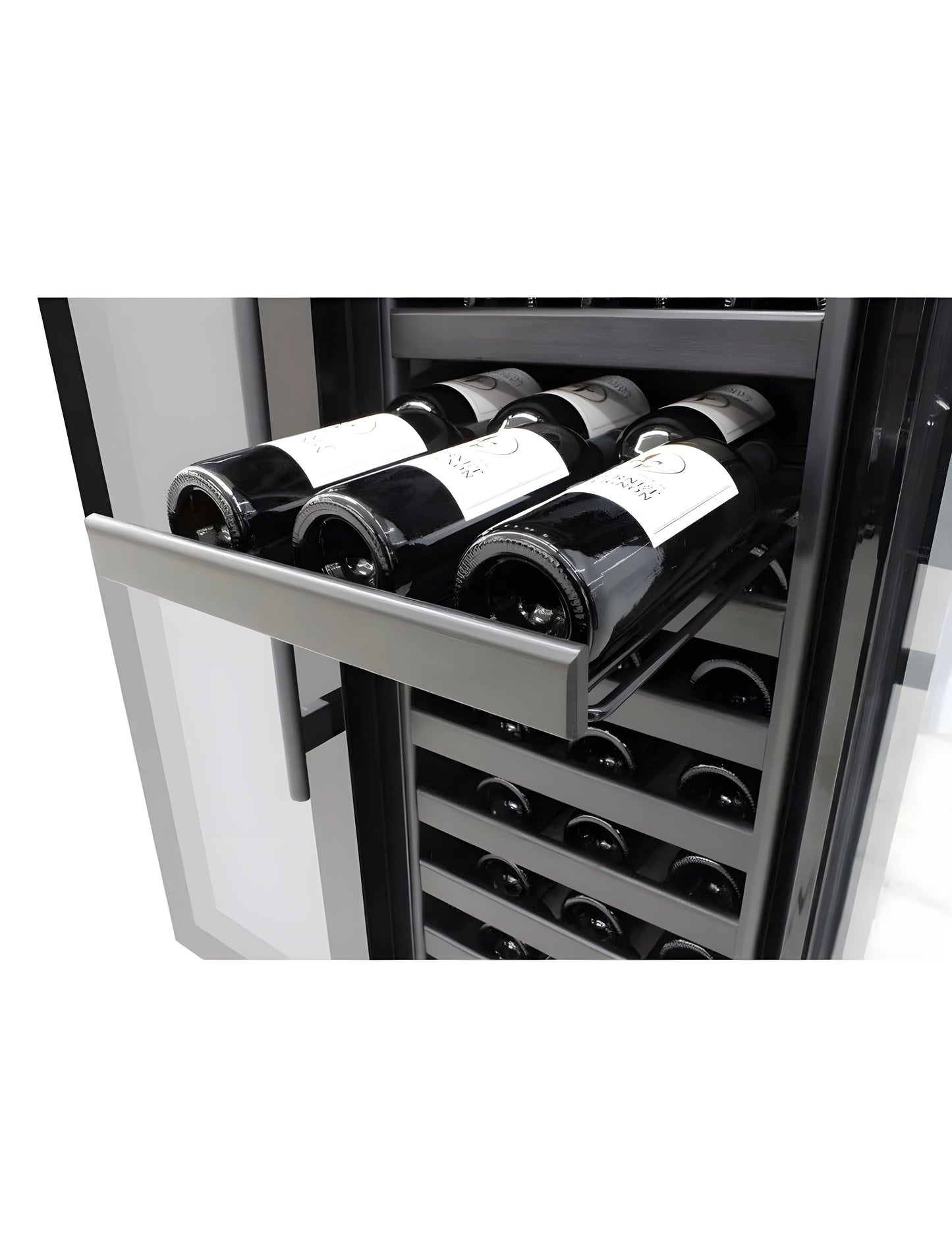Vinotemp 36-Inch Double Door Wine Cooler - EL-36TD180