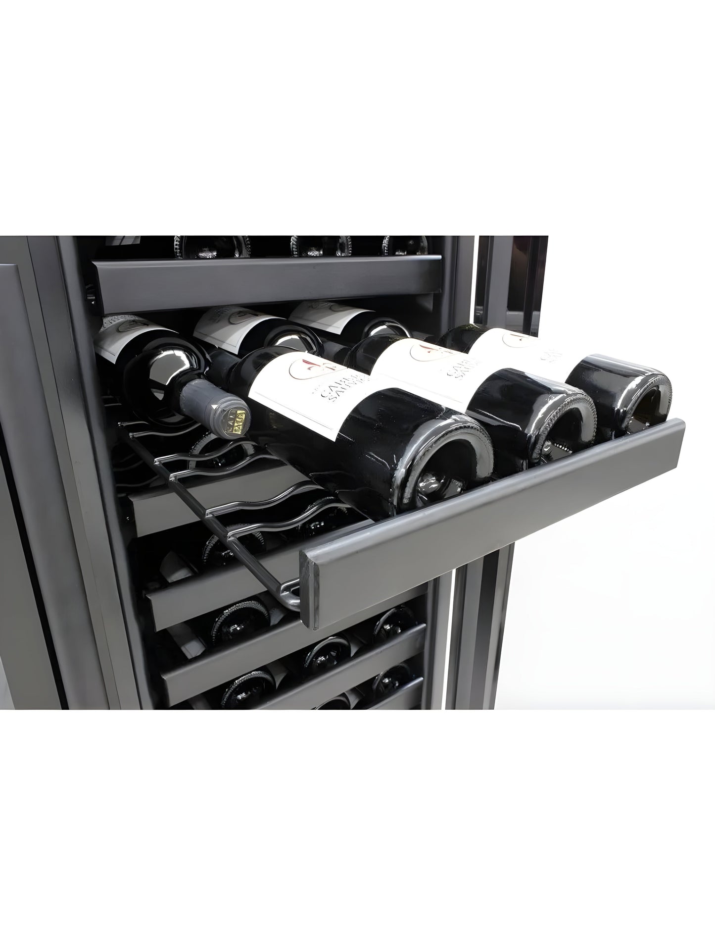 Vinotemp 36-Inch Double Door Wine Cooler - EL-36TD180