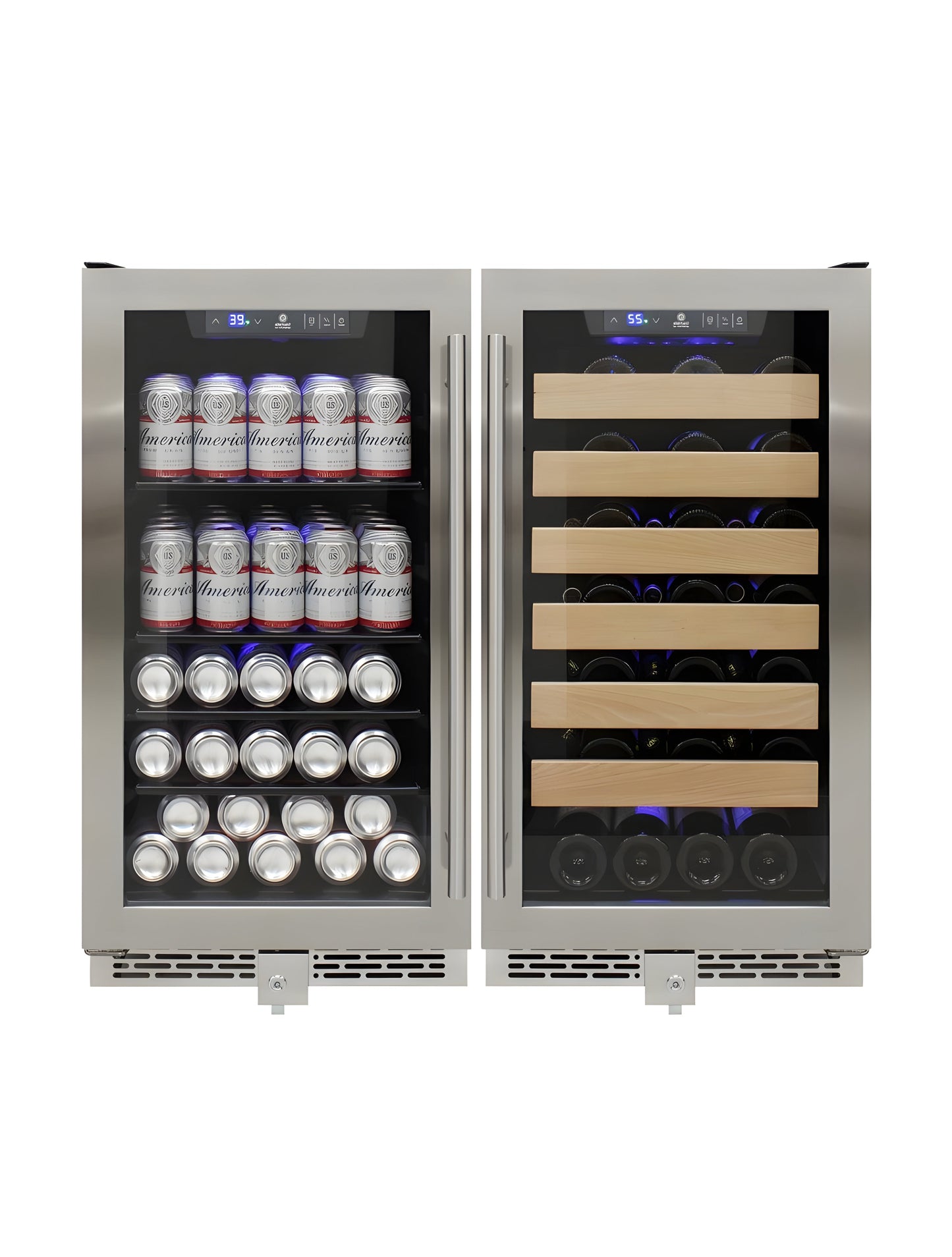 Vinotemp Connoisseur Series 40 Single Zone Beverage Cooler - EL-40WCBC