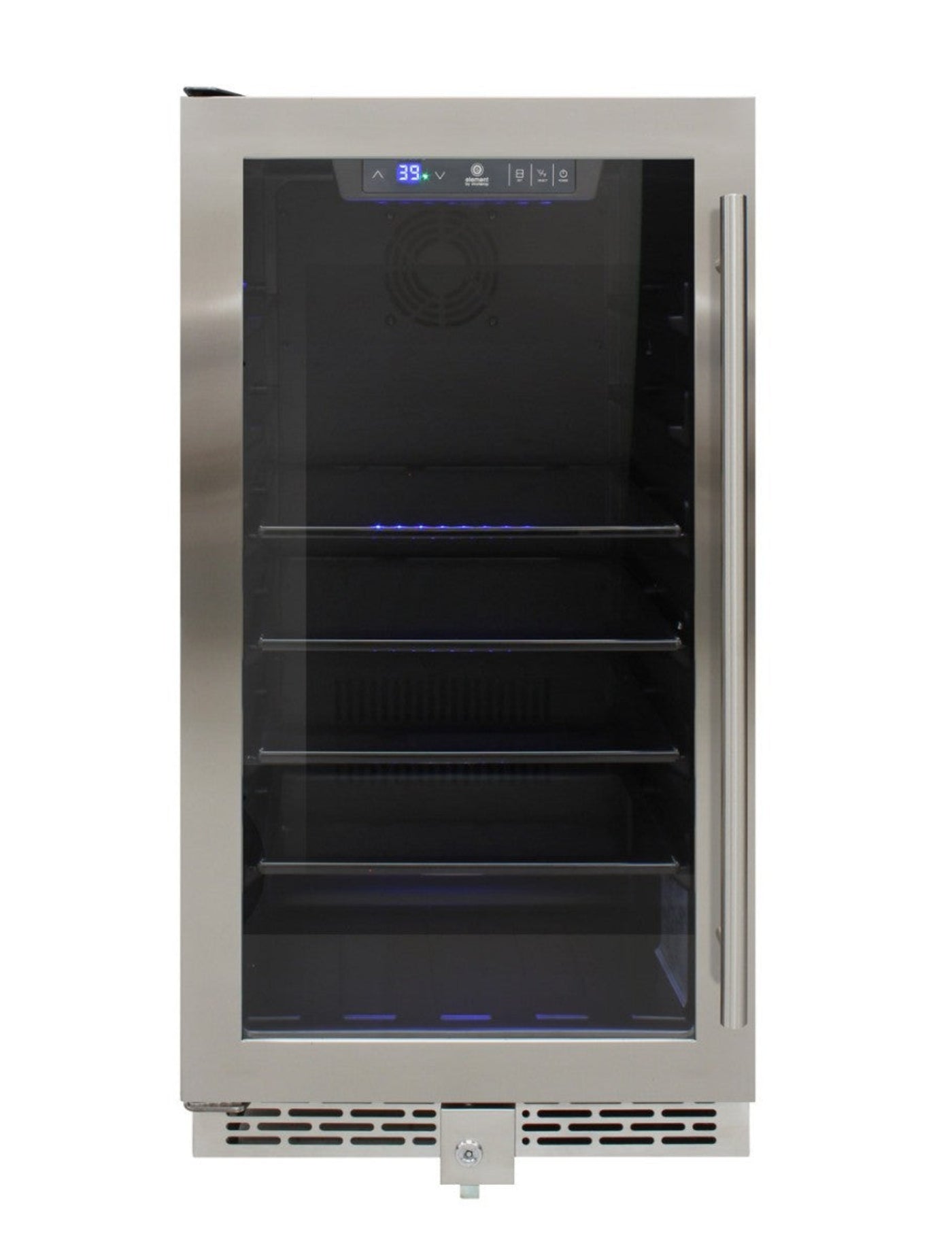 Vinotemp Connoisseur Series 40 Single Zone Beverage Cooler - EL-40WCBC