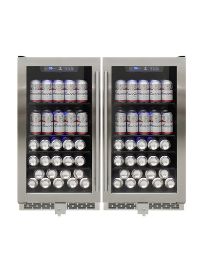 Vinotemp Connoisseur Series 40 Single Zone Beverage Cooler - EL-40WCBC