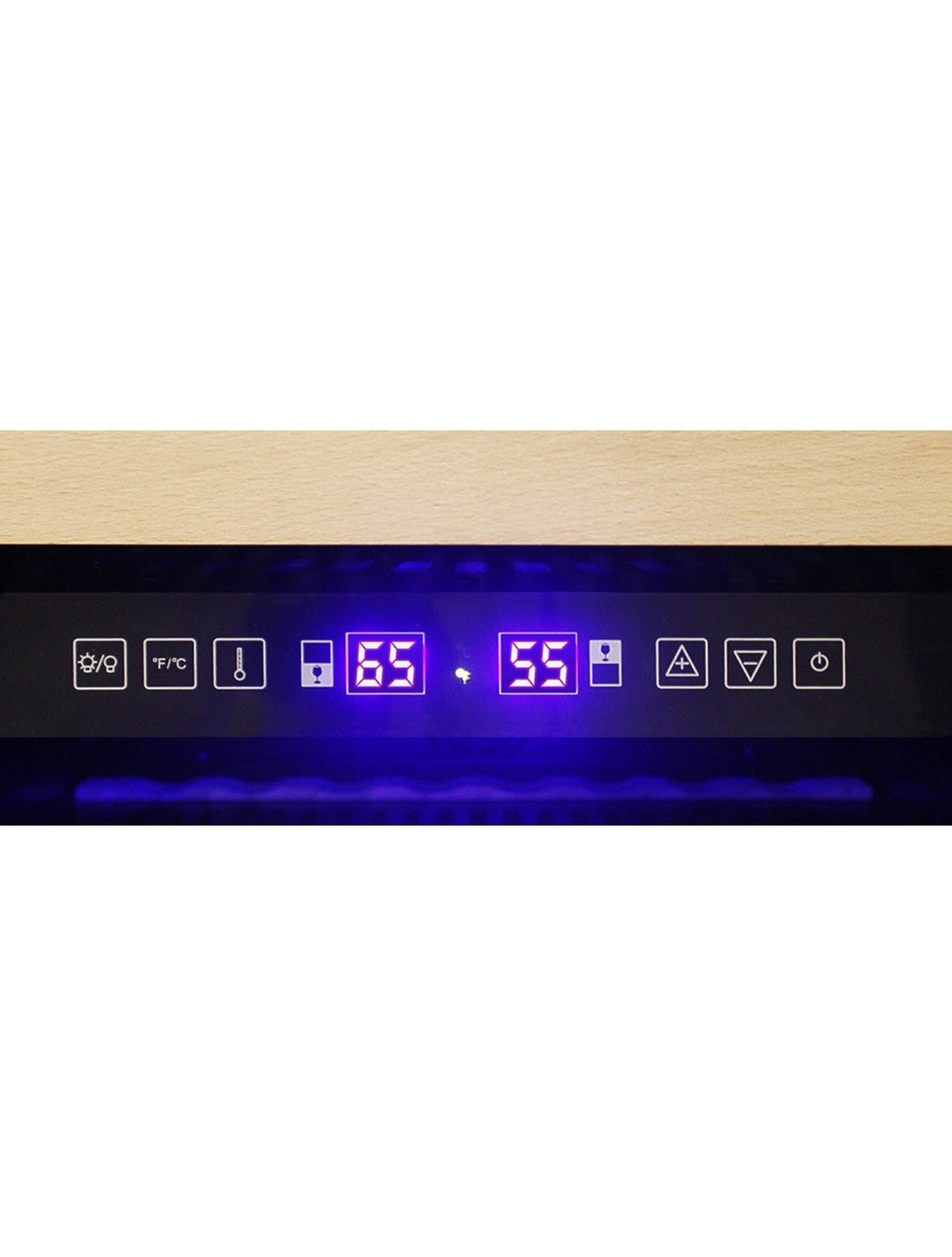 Vinotemp Connoisseur Series 46 Dual Zone Wine Cooler - EL-46WCST