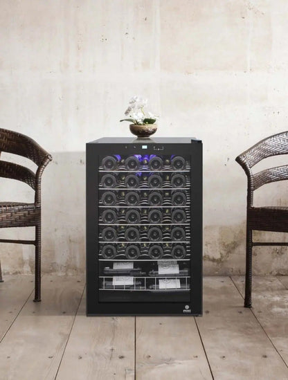 Vinotemp 48-Bottle Single-Zone Wine Cooler - EL-48TS