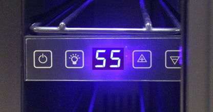 Vinotemp 7 Bottle Touchscreen Wine Cooler - EL-7TS BLACK