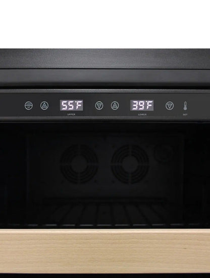 Vinotemp Stainless Steel Wine & Beverage Cooler (Right Hinge) - EL-BWC108-SS