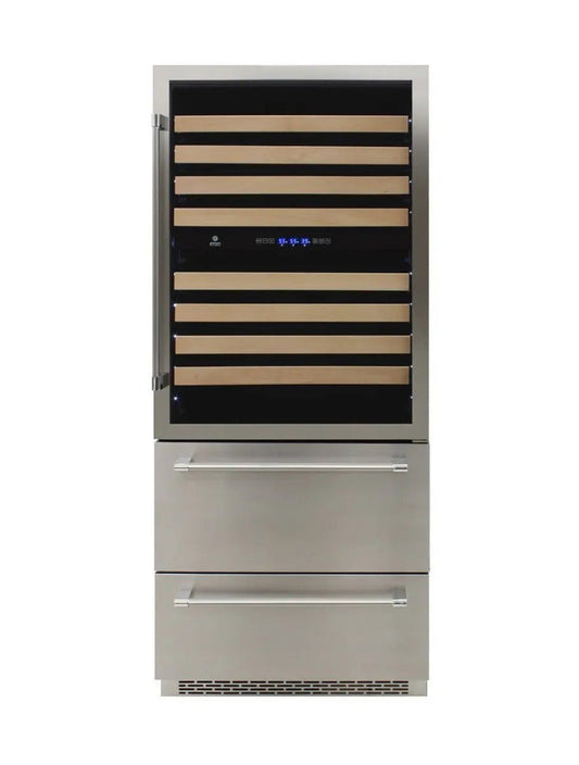 Vinotemp Wine Cooler & Drawer - EL-BWC30TB-S