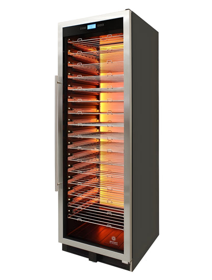 Vinotemp 141-Bottle Single-Zone Backlit Panel Wine Cooler (Stainless) - EL-WCU107-02
