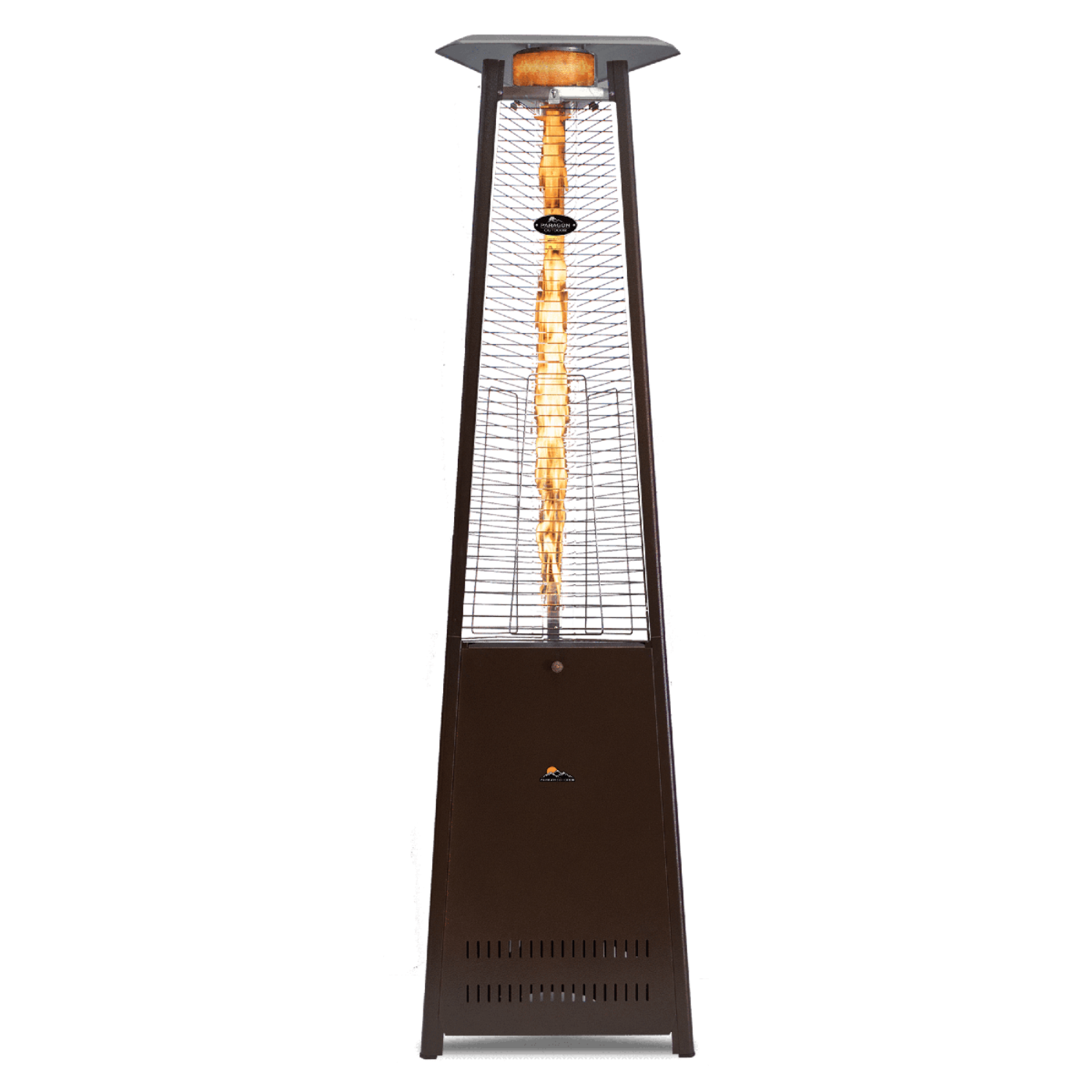 Paragon Outdoor Elevate Flame Tower Heater, 92.5”, 42,000 BTU - Backyard Provider