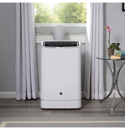 GE APPLIANCES APSA13YBMW GE(R) 14,000 BTU Heat/Cool Portable Air Conditioner for Medium Rooms up to 550 sq ft. (9,950 BTU SACC) - APSA13YBMW-KT