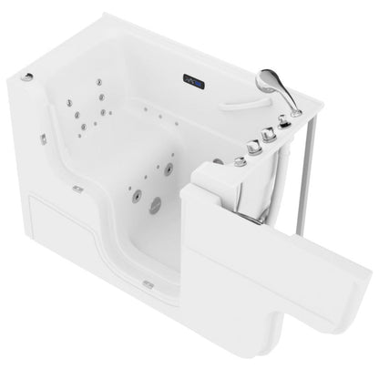Tru Grit  Right Drain FULLY LOADED Wheelchair Access Walk-in Tub with Air and Whirlpool Je - 1770266693167_360