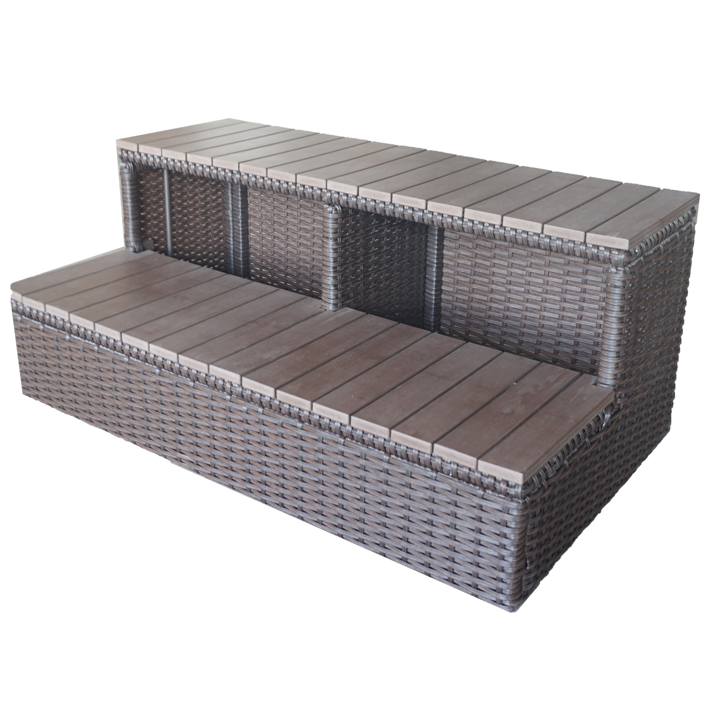 Tru Grit  Wicker Spa Step - 79in Spas - 1770268519569_327