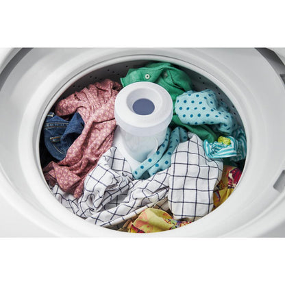 WHIRLPOOL3.5 cu.ft Long Vent Electric Stacked Laundry Center 9 Wash cycles and AutoDry - WETLV27HW-KT
