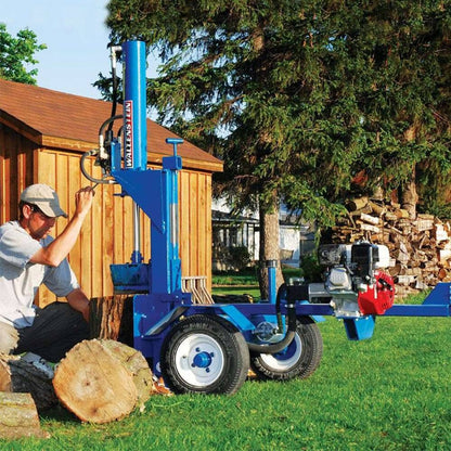 Wallenstein Log Splitting Trailer 196CC Honda - WX540-L