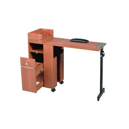 Pibbs Folding Manicure Table Wild Cherry Pibbs - PIB-2009-Cherry