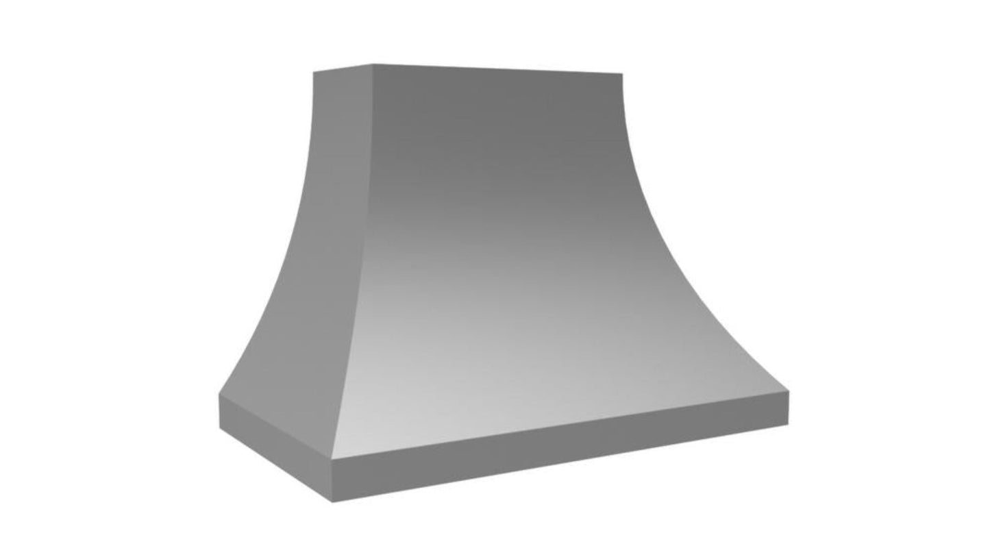 VENTAHOOD 48" 600 CFM Designer Series Range Hood in Stainless Steel No trim in Stainless Steel - JDH248C2SS