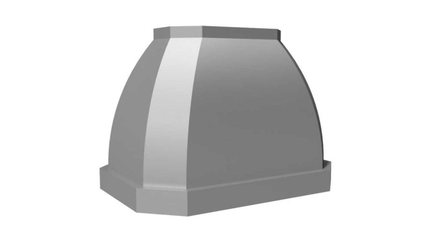 VENTAHOOD 66" Island Designer Series Range Hood - JCIH466C1