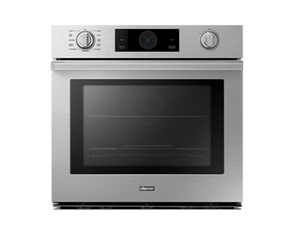 DACOR DOB30T977SS 30" Steam-Assisted Single Wall Oven, Silver in Stainless Steel - DOB30T977SS