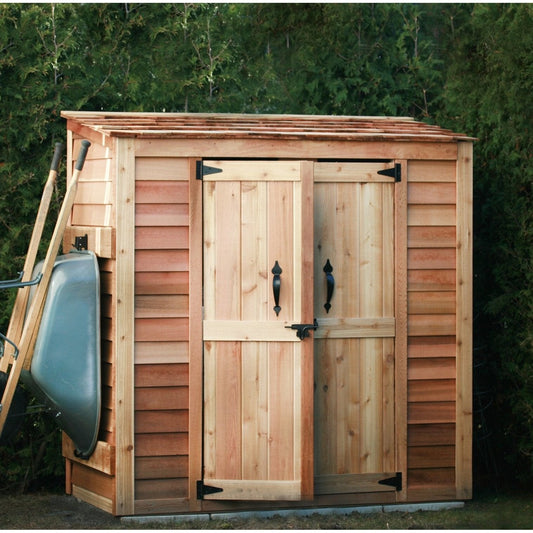 Outdoor Living Today 6'x3' Grand Garden Chalet Shed - GGC63-TG-CEDAR