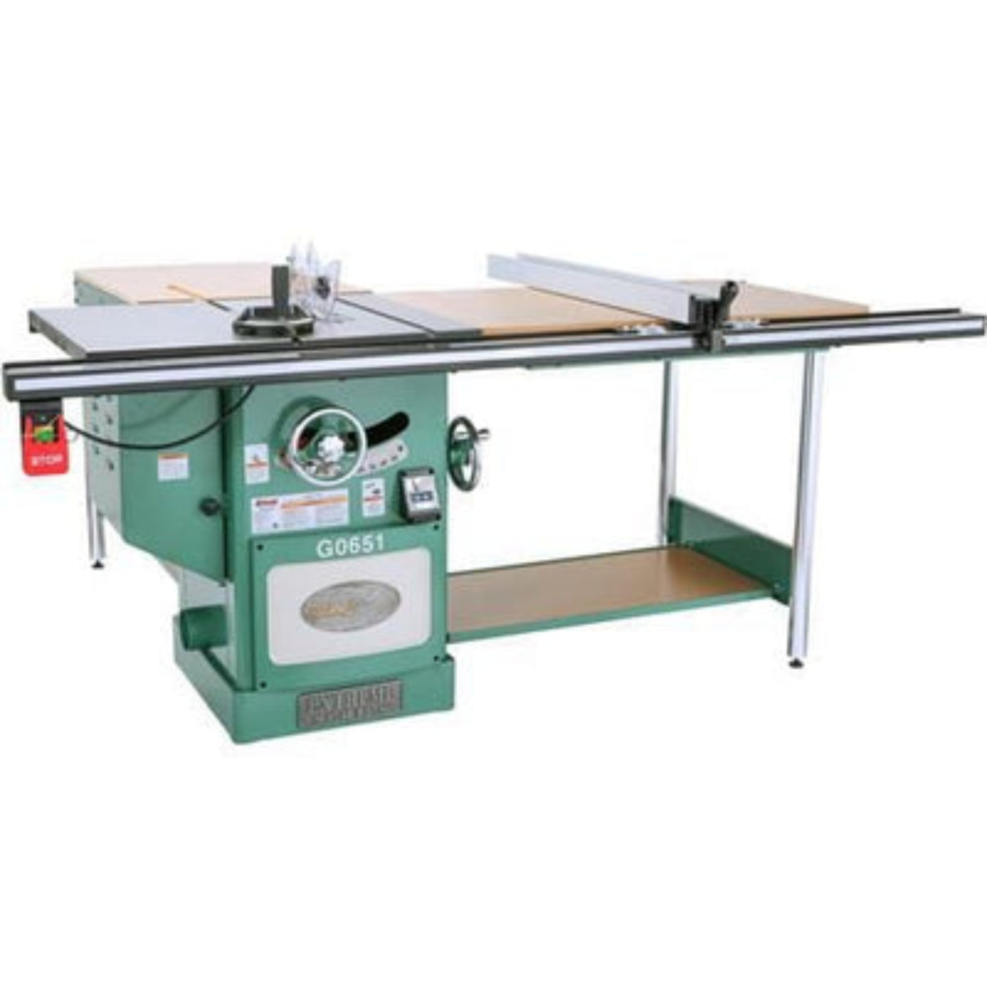 U.S Industrial Grizzly Industrial 10" 3 HP 220V Heavy Duty Cabinet Table Saw