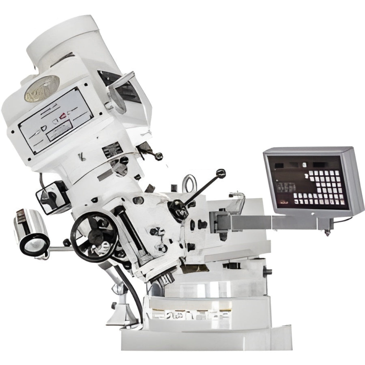 U.S Industrial Grizzly Industrial 10" x 50" 3 HP Variable-Speed Vertical Mill with Power Feed and DRO