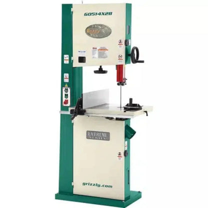 U.S Industrial Grizzly Industrial 19" 3 HP Extreme-Series Bandsaw with Motor Brake - G0514X2B