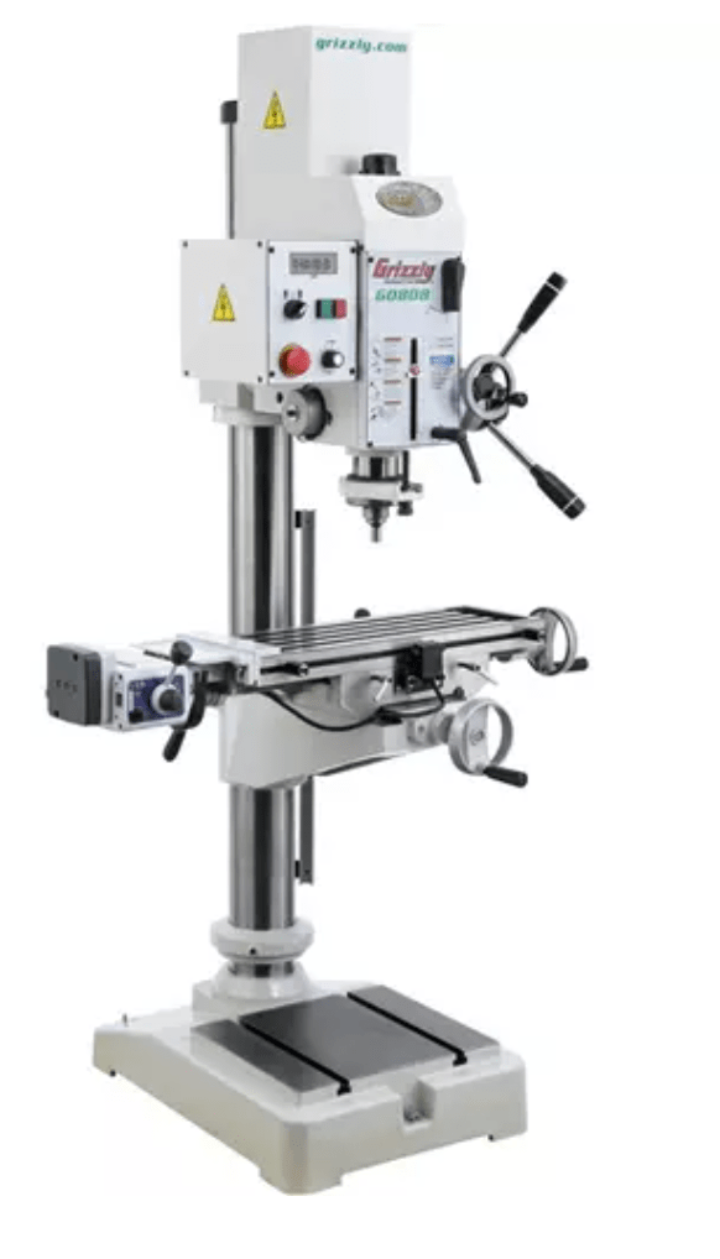 U.S Industrial Grizzly Industrial 20-3/4" Gearhead Drill Press With Cross-Slide Table - G0808
