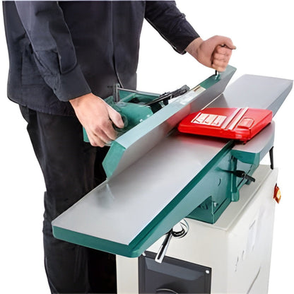 U.S Industrial Grizzly Industrial 6" Jointer W/Stand & V-Helical Cutterhead - G0814X