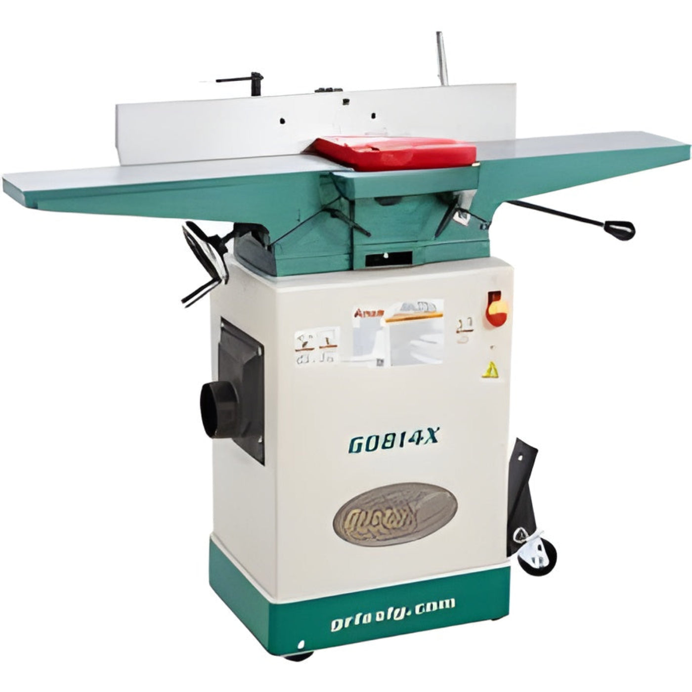 U.S Industrial Grizzly Industrial 6" Jointer W/Stand & V-Helical Cutterhead - G0814X