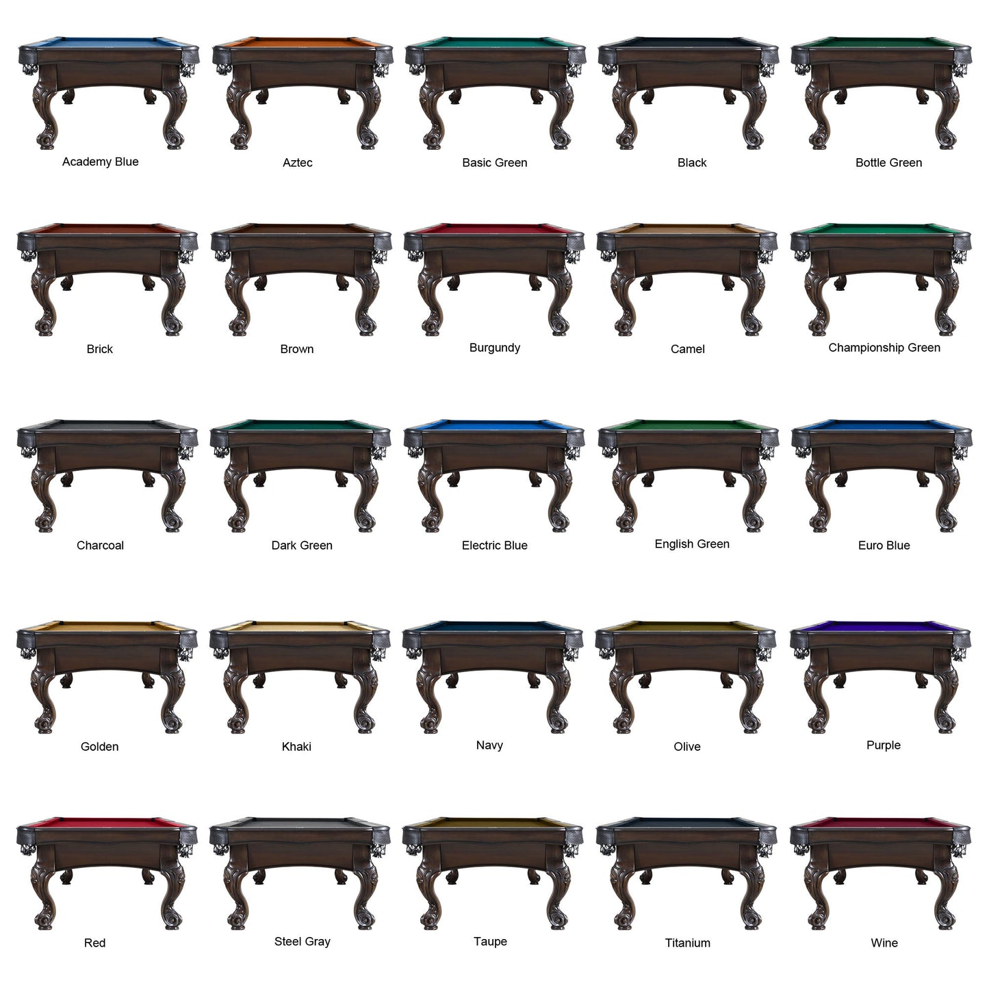 Playcraft Wheaton 8' Slate Pool Table