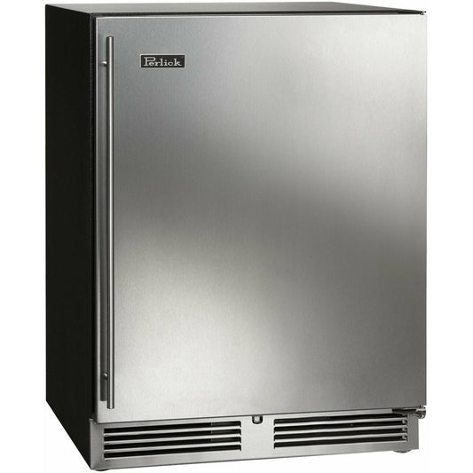Perlick  24" Wine Reserve w/ Stainless Steel Solid Door,  ADA Compliant with 32 Bottle Capacity - HA24WB-4-1