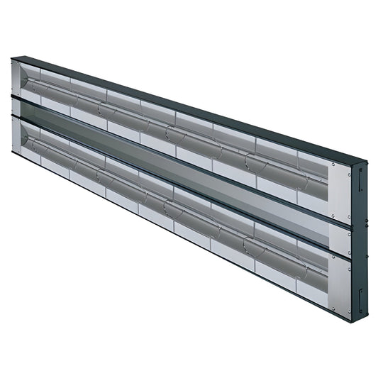Hatco  36" Glo-Ray Aluminum Infrared Strip Heater with 3" Spacer - 1,600W - GRAH-36D
