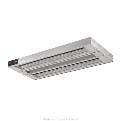 Hatco GRAHL‐36D3 36" Glo-Ray High Watts Dual Infrared Strip Heater with 3" Spacer - 120V/1600W - GRAHL-36D3