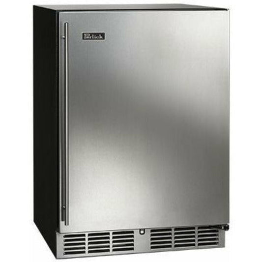 Perlick 24" Outdoor Refrigerator w/ Stainless Steel Solid Door with 5.2 cu. ft. Capacity - HC24RO-4-1