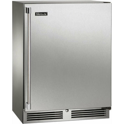 Perlick 24" Wine Reserve, Stainless Steel Solid Door , Sottile Sh.Depth (18") - HH24WS-4-1