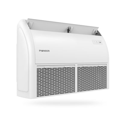 Pioneer Quantum Ultra 18,000 BTU 20.5 SEER2 230V Floor/Ceiling/Low-Wall Ductless Mini-Split Air Conditioner Inverter Heat Pump Full Set - UYT018GLSI24RL-