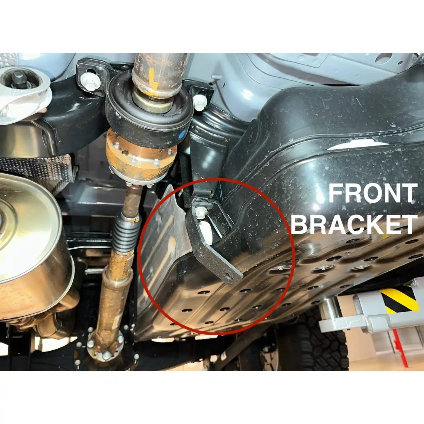 RIVAL Aluminum Gas Tank Skid Plate | 2024+ Ford Ranger Raptor - 2333.1889.1.6