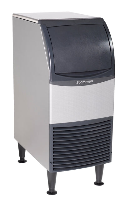 Scotsman CU0415MA-1 Undercounter 15" Width, Air Cooled, Medium Cube Ice Machine - Up to 58 lb. Production, 36 lb. Storage - CU0415MA-1