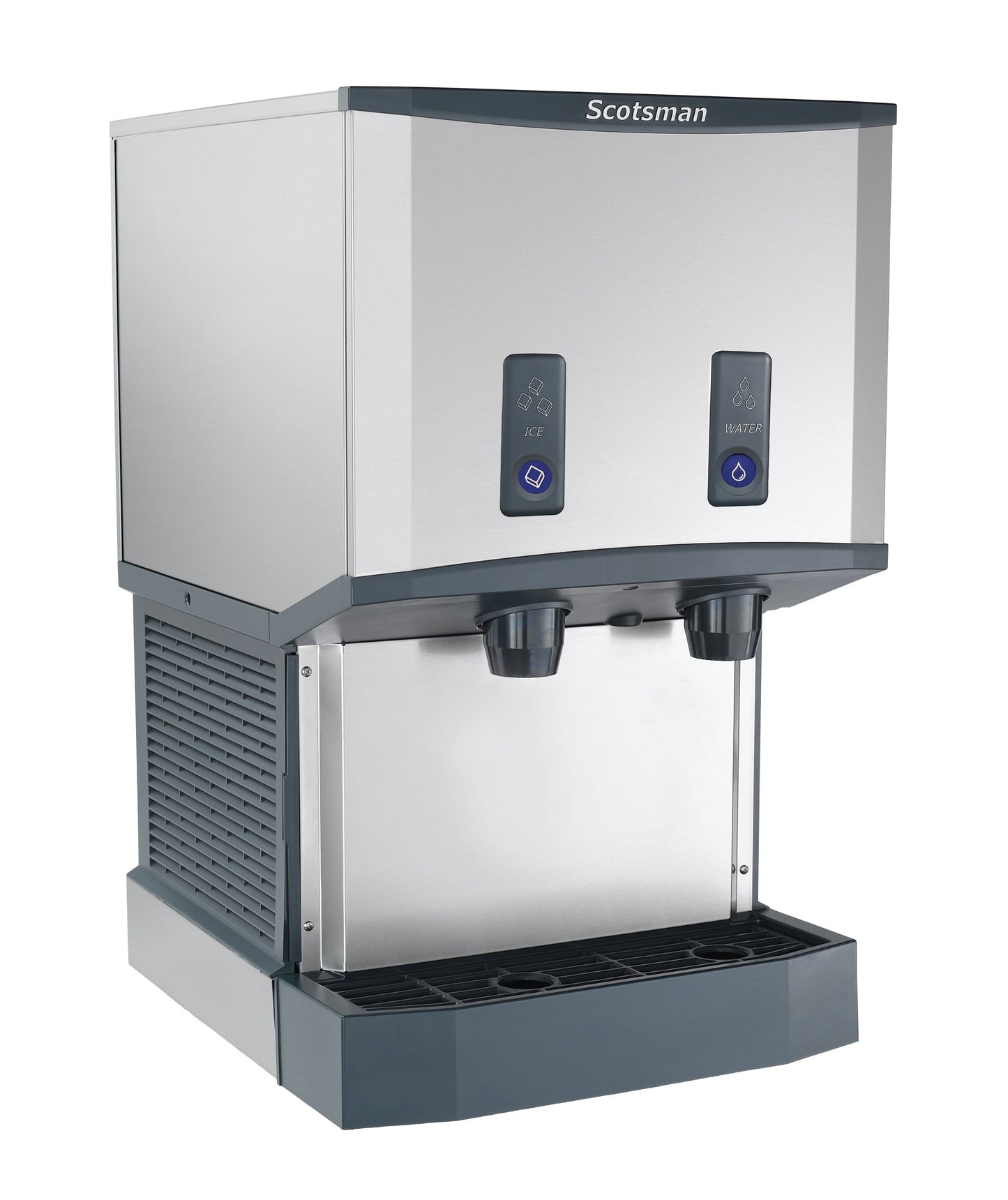 Scotsman HID525AB-1 Meridian™ Push-Button Countertop Nugget Ice & Water Dispenser, Air Cooled - Up to 500 lb. Production, 25 lb. Storage - HID525AB-1