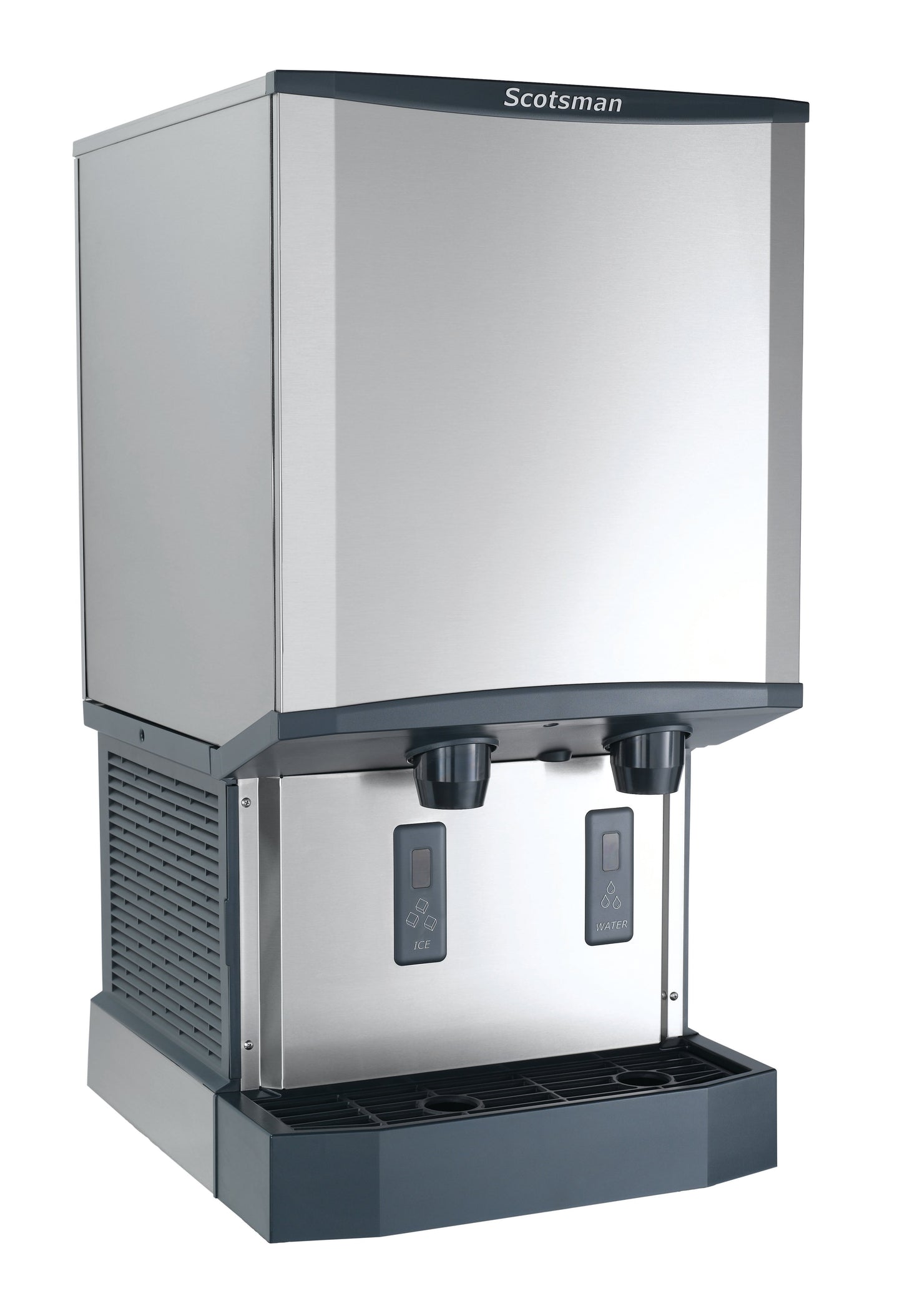 Scotsman Meridian™ Touch-Free Countertop Nugget Ice & Water Dispenser, Water Cooled - Up to 500 lb. Production, 40 lb. Storage - HID540W-1