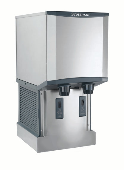 Scotsman HID312AW-1 Meridian™ Touch-Free Wall-Mounted Nugget Ice & Water Dispenser, Air Cooled - Up to 260 lb. Production, 12 lb. Storage - HID312AW-1