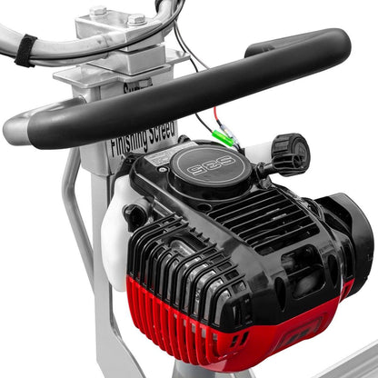 Stark USA 31cc Gas Power 4 Stroke Concrete Surface Vibratory Leveling Screed 7ft - KIT61013