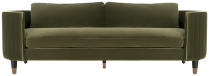 Modway Furniture Winford Velvet Sofa - Luxurious Modern Design with Plush Upholstery and Strong Hardwood Frame