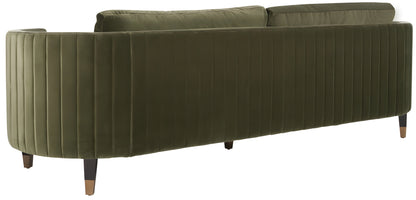 Modway Furniture Winford Velvet Sofa - Luxurious Modern Design with Plush Upholstery and Strong Hardwood Frame