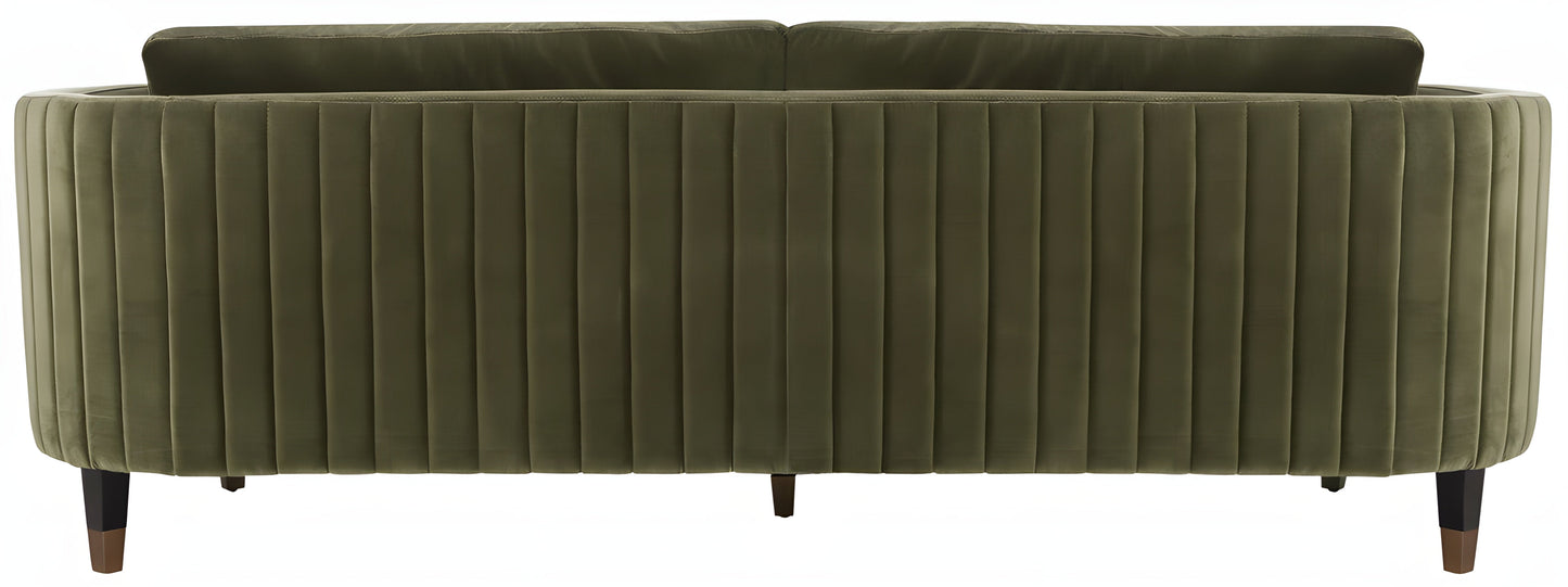 Modway Furniture Winford Velvet Sofa - Luxurious Modern Design with Plush Upholstery and Strong Hardwood Frame