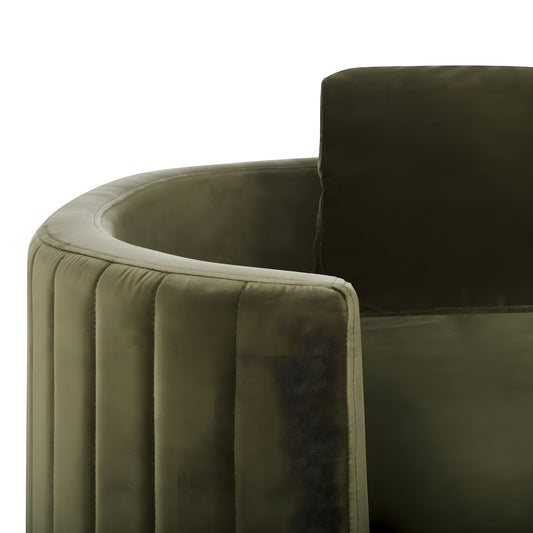 Modway Furniture Winford Velvet Sofa - Luxurious Modern Design with Plush Upholstery and Strong Hardwood Frame