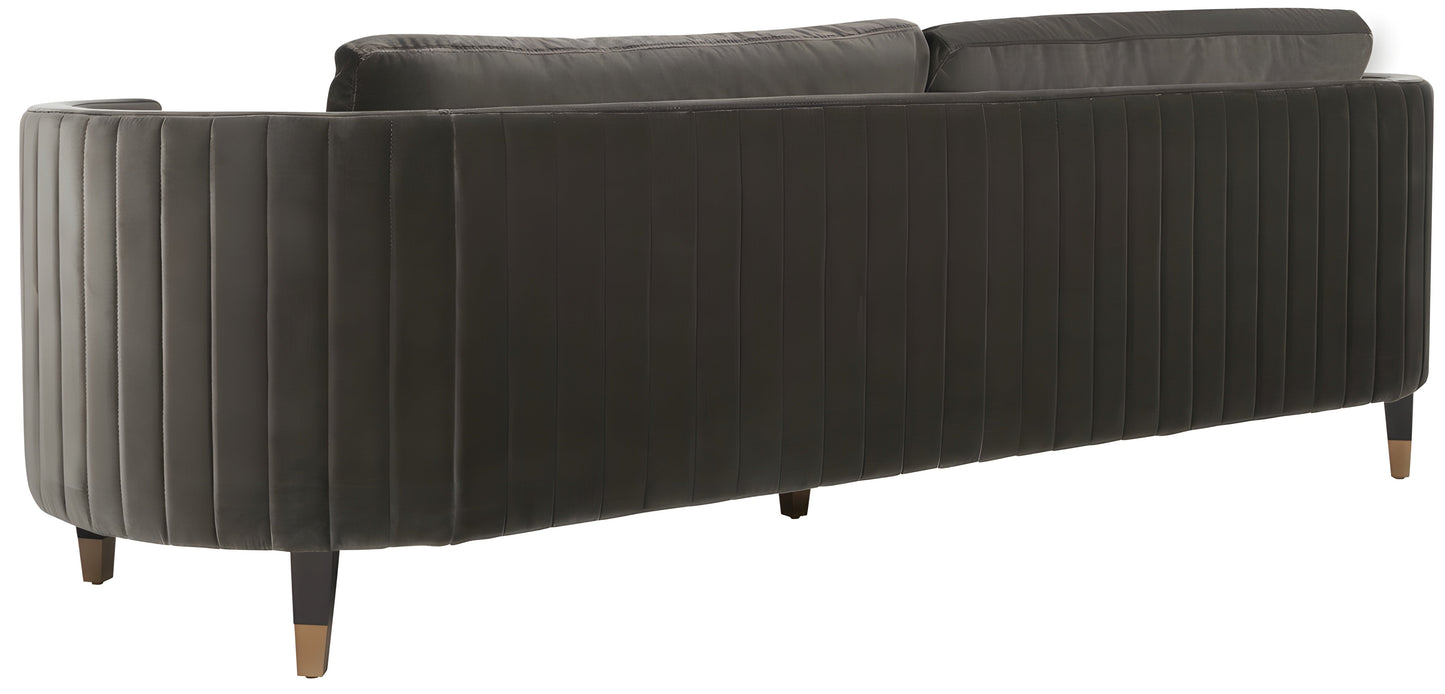 Modway Furniture Winford Velvet Sofa - Luxurious Modern Design with Plush Upholstery and Strong Hardwood Frame