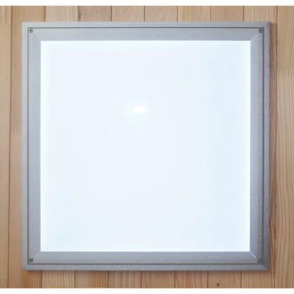 Maxxus 3 Person Corner Low EMF Far Infrared Sauna Canadian Hemlock