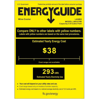 Lanbo 30" Dual Zone Wine and Beverage Coolers - LW3370B