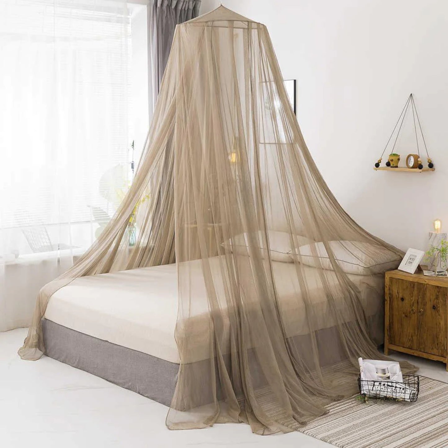 Faraday Labz Silver EMF Protection Bed Canopy