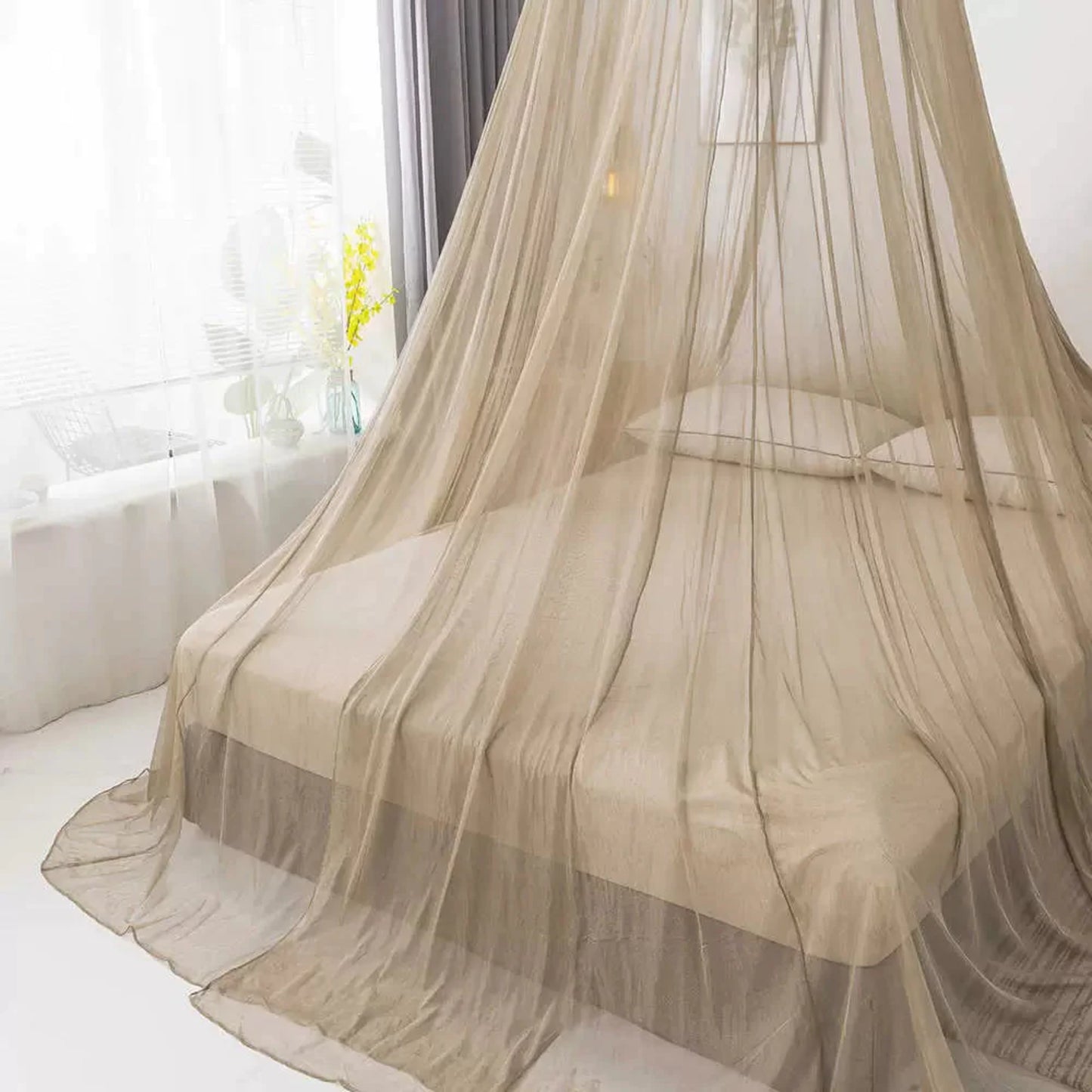 Faraday Labz Silver EMF Protection Bed Canopy